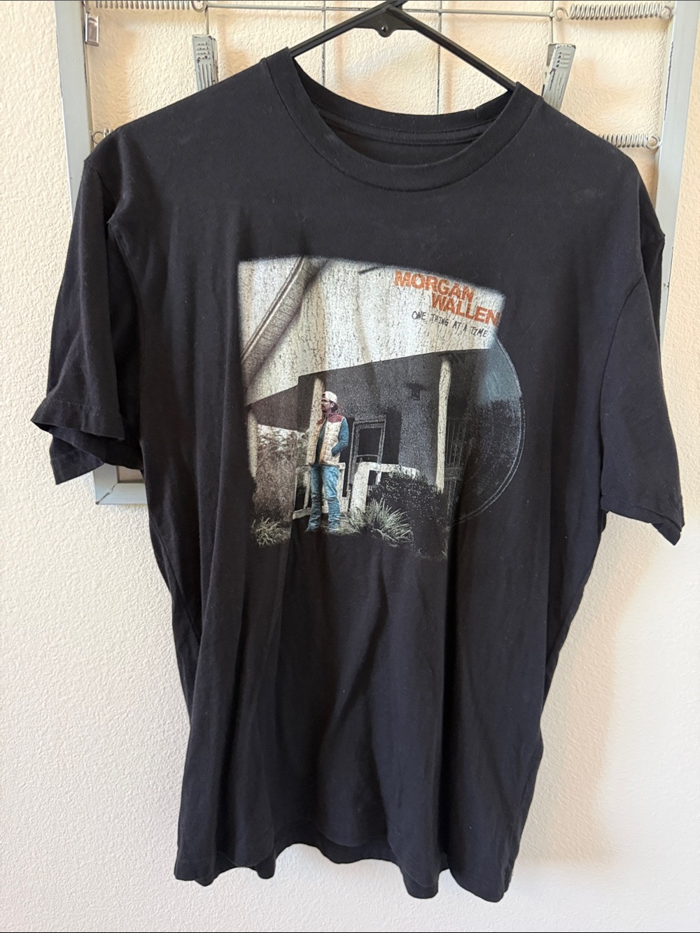 Morgan Wallen Black Graphic Short Sleeve T-Shirt